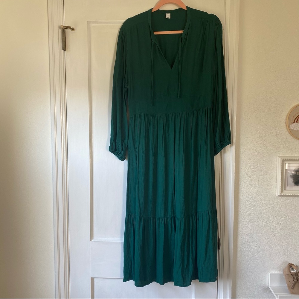 Green Old Navy Midi Dress